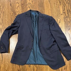 Pal Zileri Men's Dark Navy Two-Button Sport Coat
